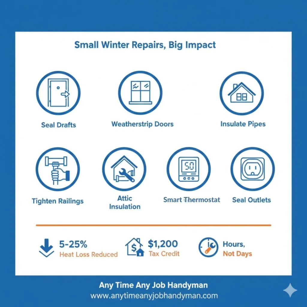 Small Winter Repairs Big Impact