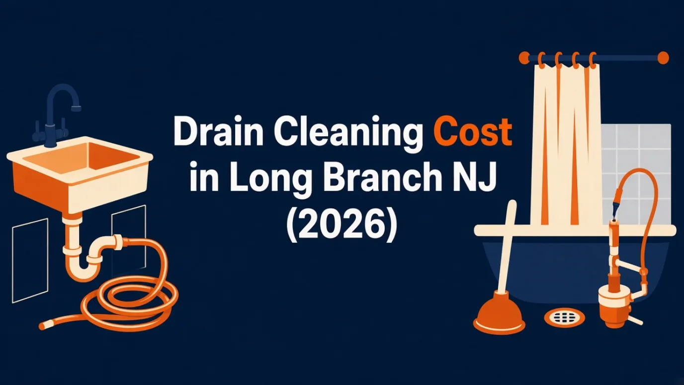Drain cleaning cost in Long Branch NJ
