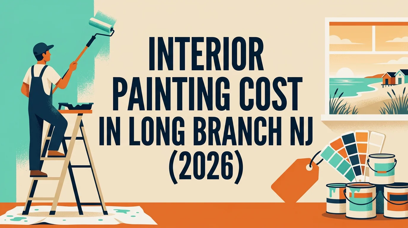 Interior painting cost Long Branch NJ