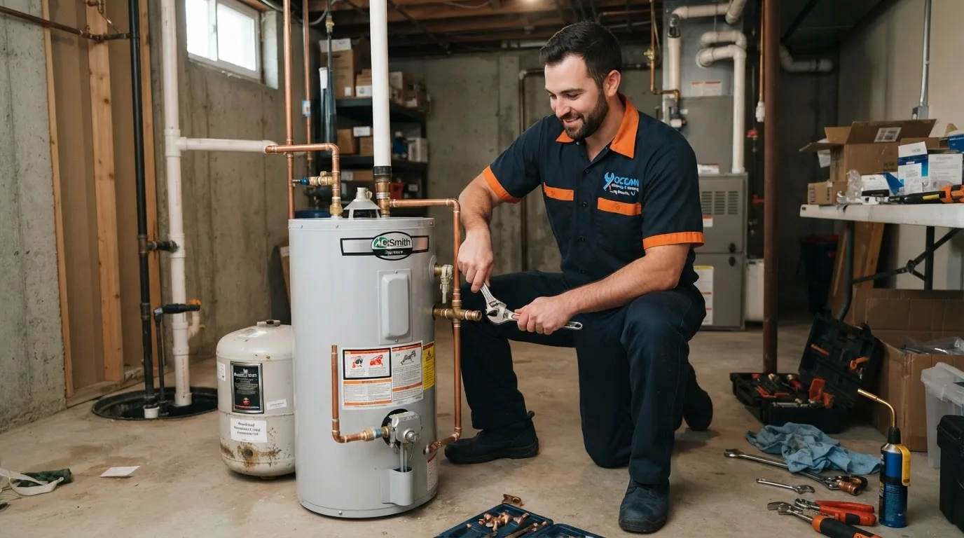 Water heater replacement signs and costs in Long Branch NJ 2026