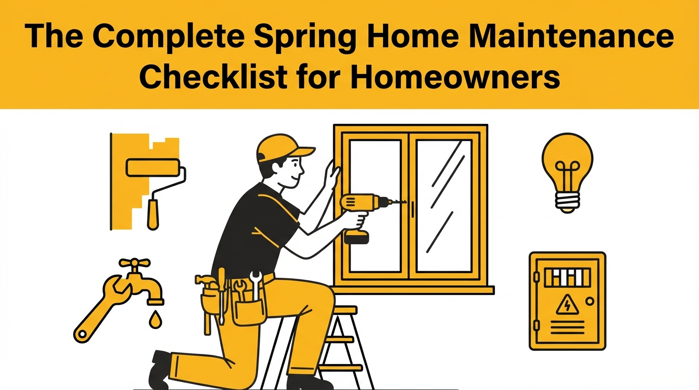 The Complete Spring Home Maintenance Checklist for Homeowners Featured Image