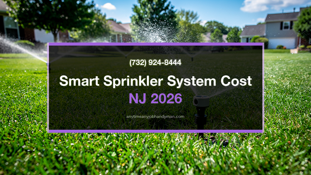 Smart Sprinkler System Installation Cost NJ 2026: Wi-Fi Irrigation and Drip Systems for Monmouth County Lawns